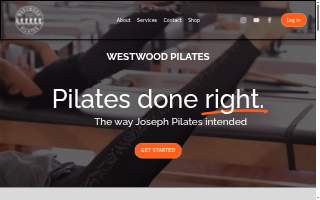 Westwood Pilates website