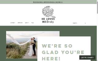He Loves Me Floristry website
