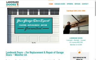 Landmark Doors website