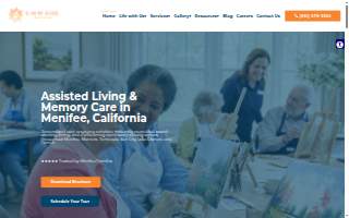 Sunny Rose Senior Living website