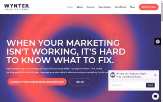 Wynter Creative Group, LLC of Menifee website