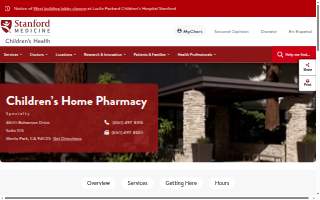 Children's Home Pharmacy website