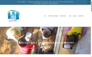 GeoKids website