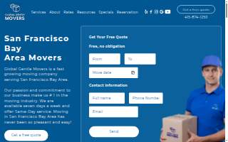 Global Gentle Movers of Menlo Park website