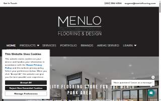 Menlo Flooring & Design of Menlo Park website
