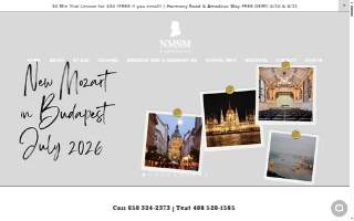 New Mozart School of Music website