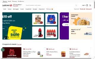 Safeway website