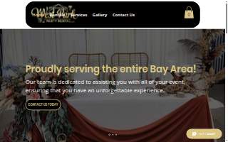 West Park Party Rentals of Menlo Park website