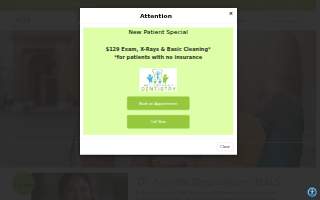 Willow Family Dentistry website