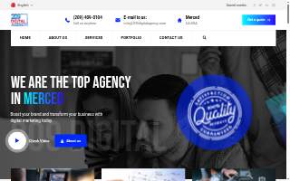 209 Digital Agency website