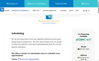 Bayhill Dental Care: Luisa Diaz, DDS website