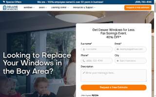 Deluxe Windows, Inc website
