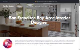 Kanika Design of Millbrae website