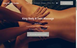 King Health Center website