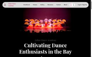 Lilian dance studio website