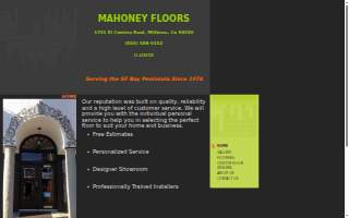 Mahoney Floors website
