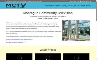 MCTV Community Media website