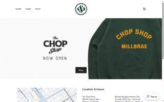 The Chop Shop website