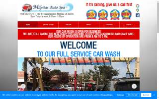 Milpitas Auto Spa website