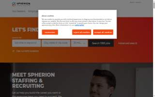 Spherion Staffing & Recruiting of Milpitas website