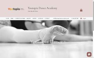 Youtopia Dance Academy website