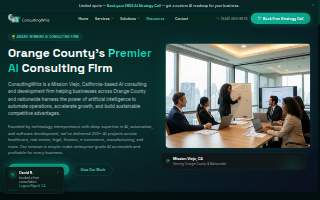 ConsultingWhiz LLC website