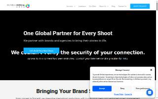Global Media Desk website