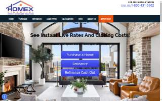 Homex Financial - NMLS 1181816 website