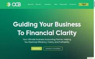 OCB Accountants | Complete Accounting & Bookkeeping Services website