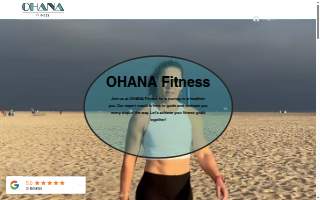 OHANA Fitness website
