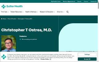 Christopher T Ostrea, M.D. website