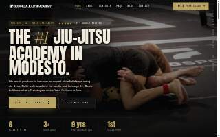Guerrilla Jiu-Jitsu Modesto website