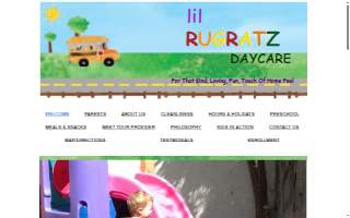 Lil Rugratz Daycare website