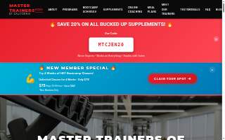 Master Trainers of California website