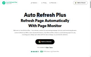 Refresh Head Spa website