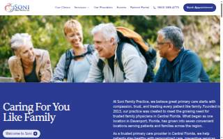 Sonia Alese Massage Therapy website