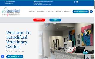 Standiford Veterinary Center website