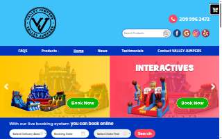 Valley Jumpers website