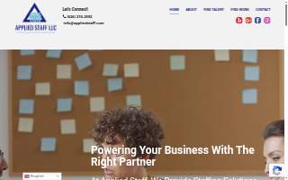 Applied Staff Employment Agency of Monrovia website