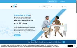 CIBA Commercial Real Estate of Monrovia website