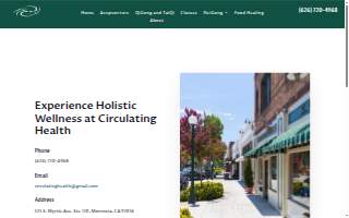 Circulating Health website