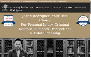 Justice Law Partners Inc website