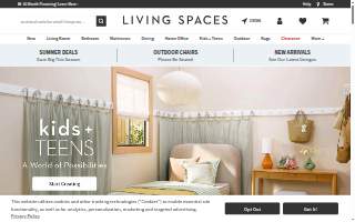 Living Spaces of Monrovia website
