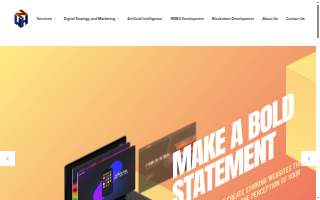 New Web Hub website