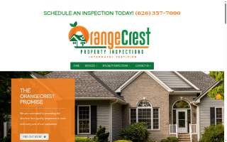 Orangecrest Property Inspections website