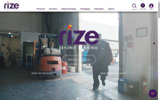 Rize Credit Union of Monrovia website