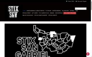Stix SGV Monrovia (Skateboard Shop) website