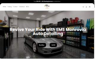 StreamDrive Detail Garage & Supply website