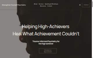 Strengthen Yourself Psychiatry website