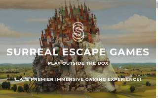 Surreal Escape Games website